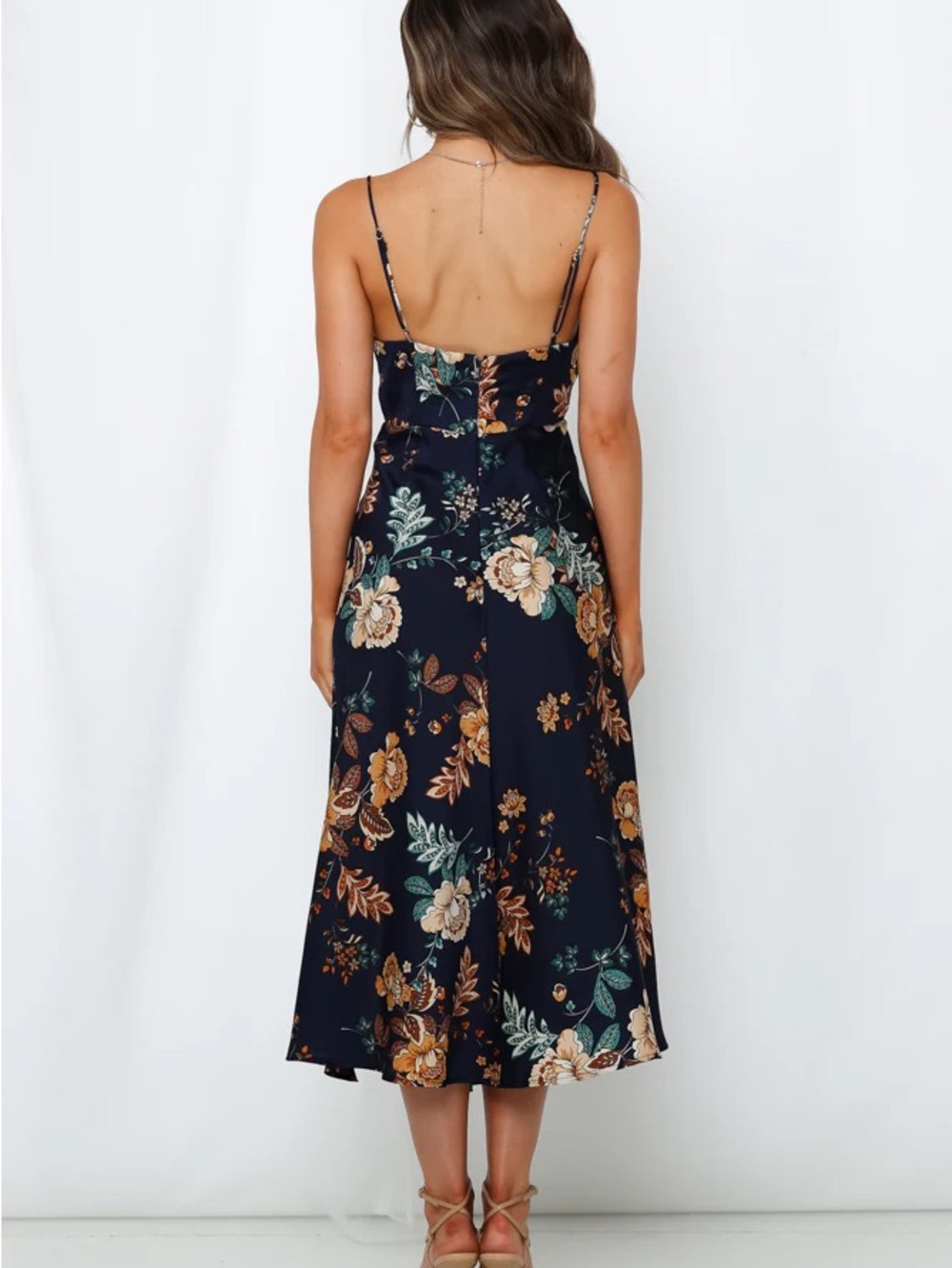 Hello Molly Navy Floral Maxi Dress - Picture 3 of 5